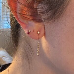 Dana Rebecca Designs Poppy Rae Graduating Pebble Drop Studs